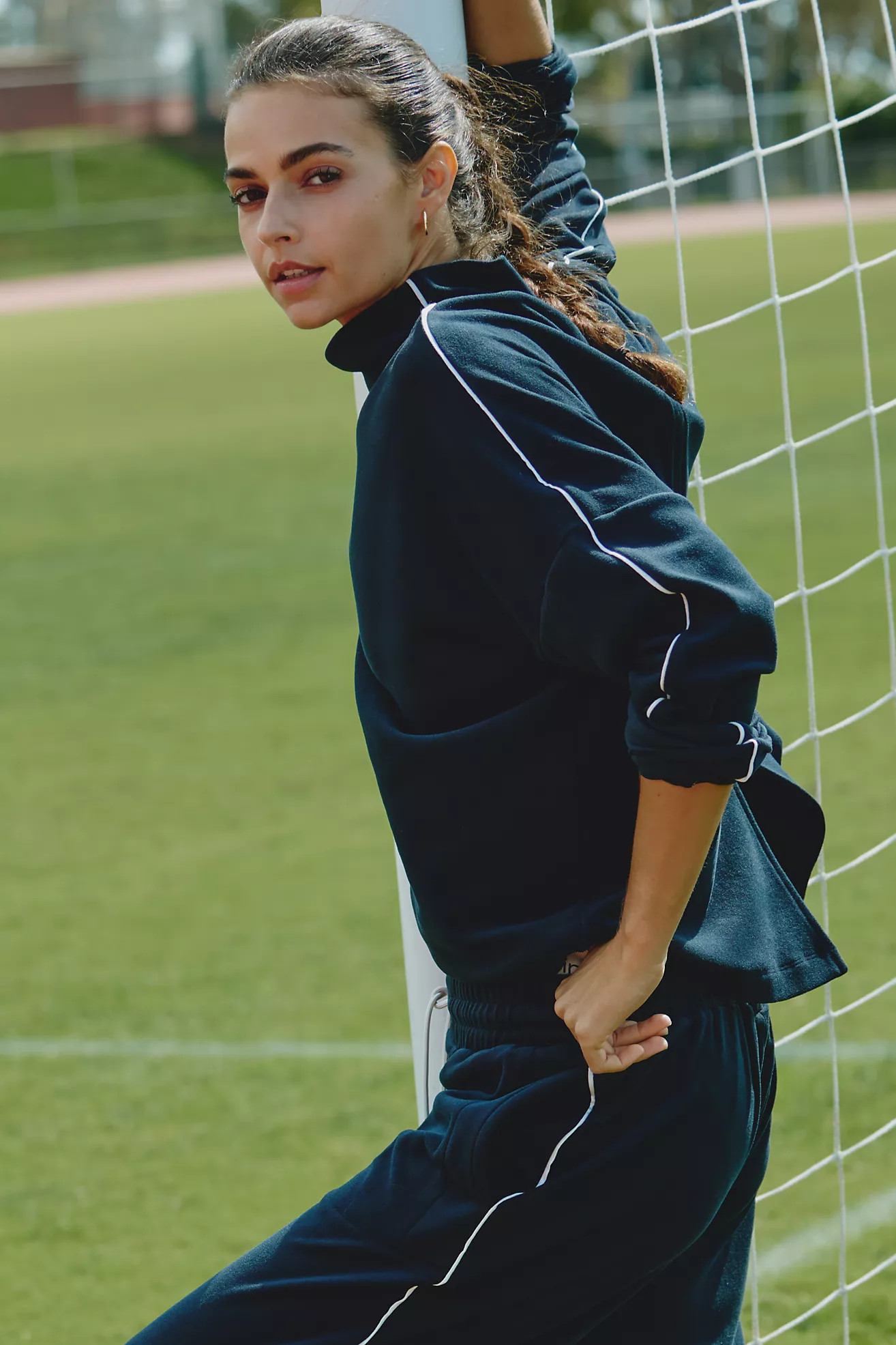 Varley Rona High-Neck Sweatshirt | Anthropologie (US)