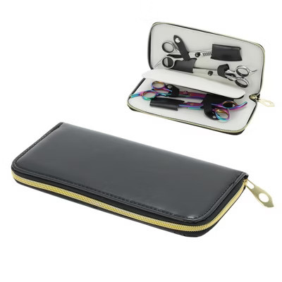 Unique Bargains Barber Scissors Pouch Bag Black 1 Pc | Target