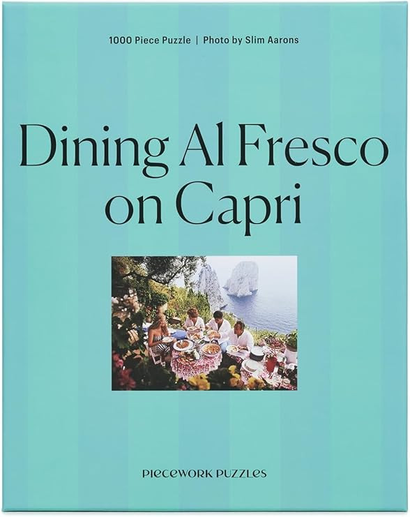 Piecework Puzzles Women's Al Fresco On Capri Puzzle | Amazon (US)