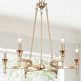 Chandeliers for Dining Rooms, Chandeliers Modern, 6 Light Gold Chandelier Light Fixture for Living R | Amazon (US)