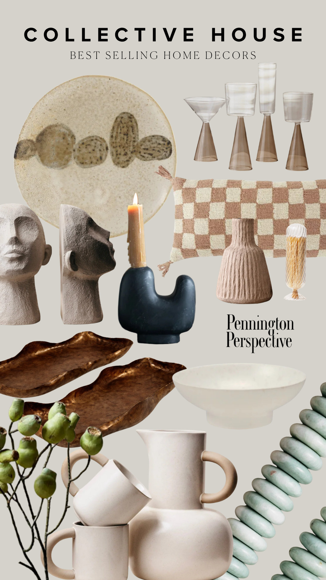 Curated textures and sculptural forms. Elevate your space with the Collective House best-sellers.

#CollectiveHouse #HomeDecor #ModernMinimalist #InteriorDesign #NeutralAesthetic #CuratedHome Shop Here: https://shopmy.us/shop/collections/4506782
 

 #LTKdayinmylife #LTKHome