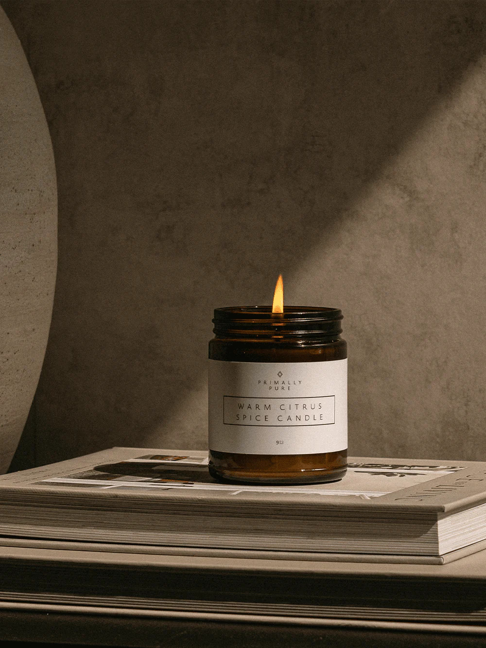 Warm Citrus Spice Candle | Primally Pure