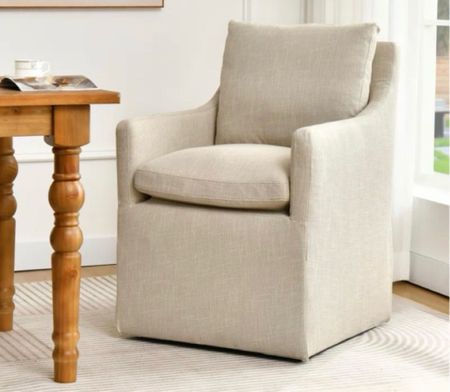 Wayfair Linen Upholstered Armchair On Sale!

#LTKstyletip #LTKhome #LTKsalealert