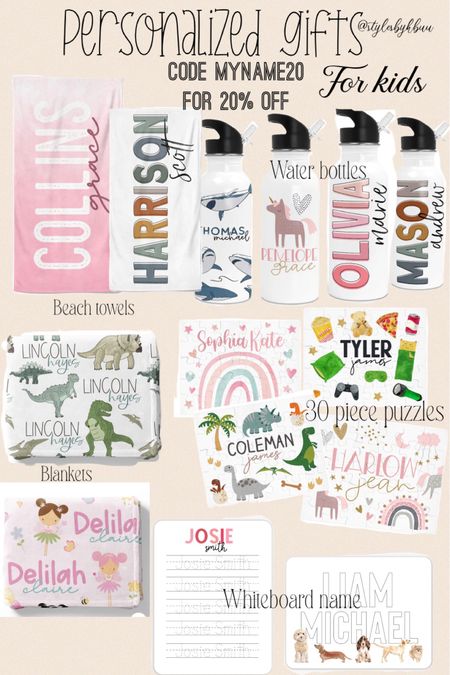 Personalized gifts for kids
20% off with code MYNAME20

#LTKGiftGuide #LTKHoliday #LTKfamily