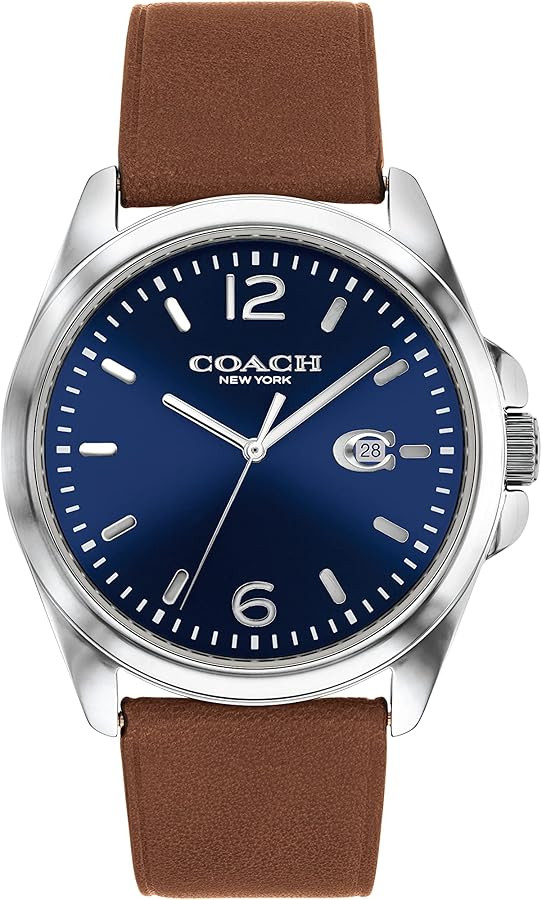 Coach Greyson Men's Versatile Watch | Functional Elegance | Stylish Timepiece for Everyday Wear |... | Amazon (US)