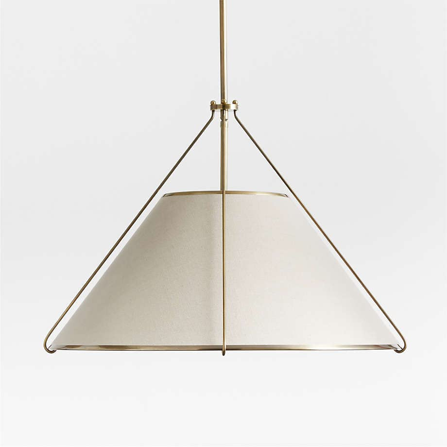 Natural Conical Pendant Light, Remi Natural Conical Pendant Light (Natural) | Amazon (US)