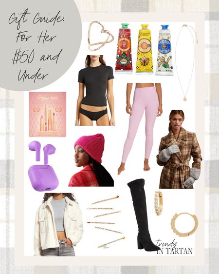Gift Guide for Her: $50 and under!

Lotion, ring, necklace, shacket, flannel, t-shirt, beanie, headphones, leggings, hair clips, earrings, knee high boots, lipstick

#LTKunder50 #LTKGiftGuide #LTKHoliday