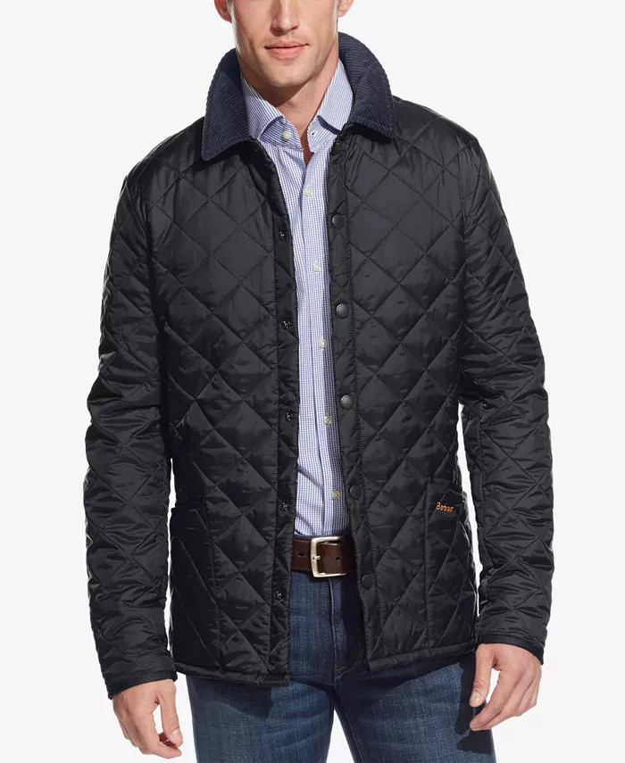 Barbour Men's Heritage Liddesdale Quilted Jacket - Macy's | Macy's