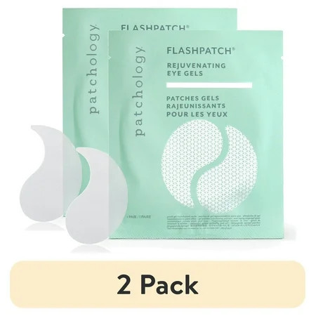 (2 pack) Patchology FlashPatch Rejuvenating Under Eye Face Mask Gels Single | Walmart (US)