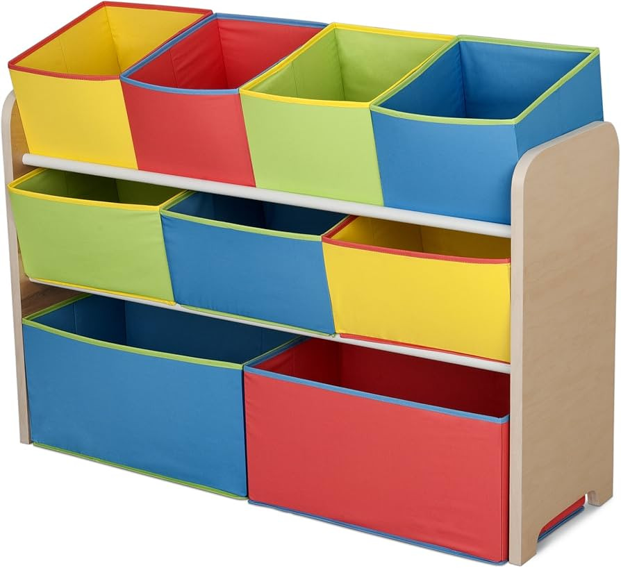 Delta Multi-Color Deluxe Toy Organizer with Storage Bins | Amazon (US)