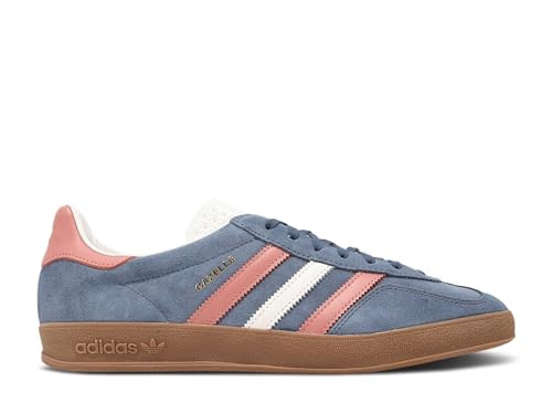 adidas Men's Gazelle Sneaker, Blue Blink/Wonder Clay/Sand Strata, Size 4.5 | Amazon (US)
