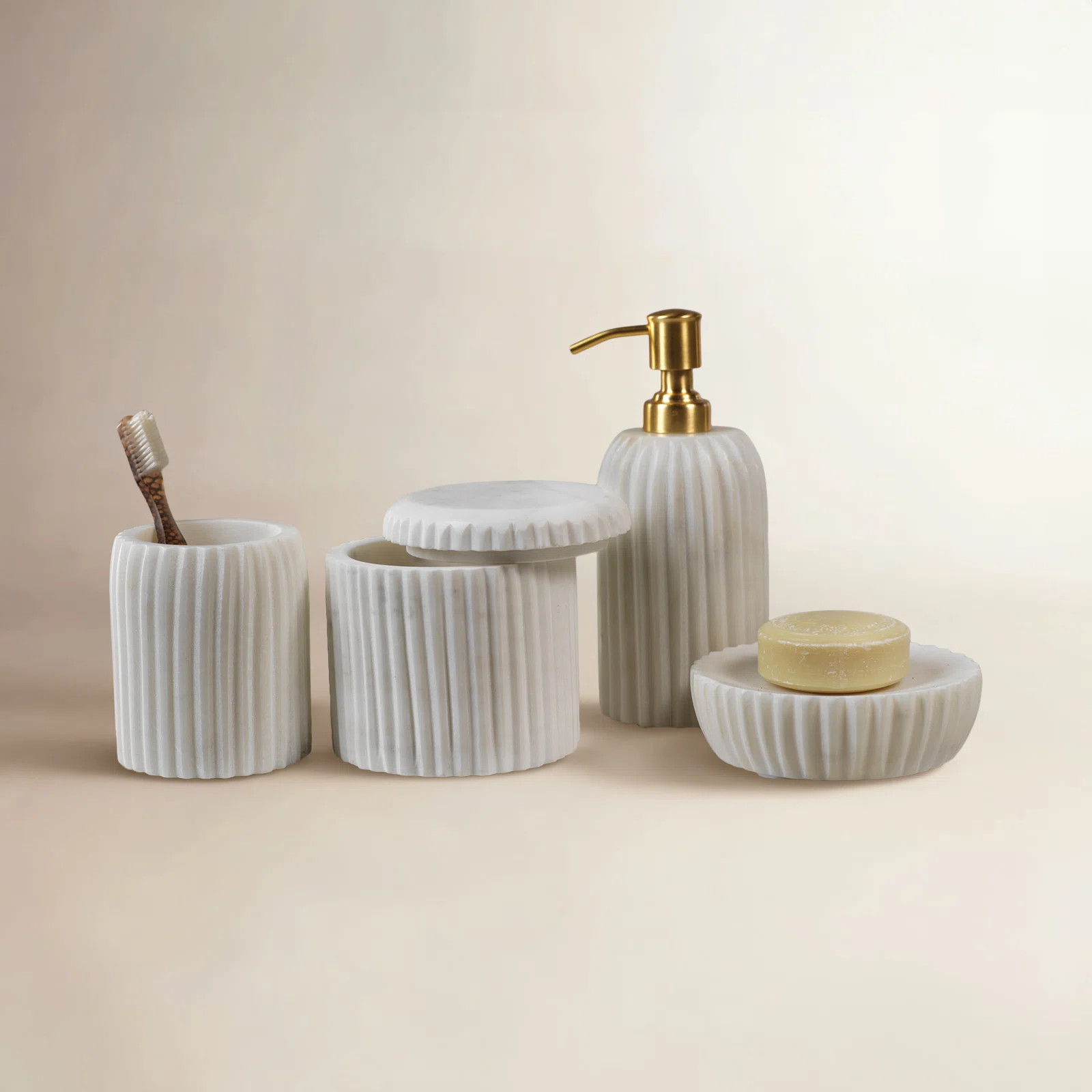 Gibbs Marble Bathroom Tray | Wayfair North America