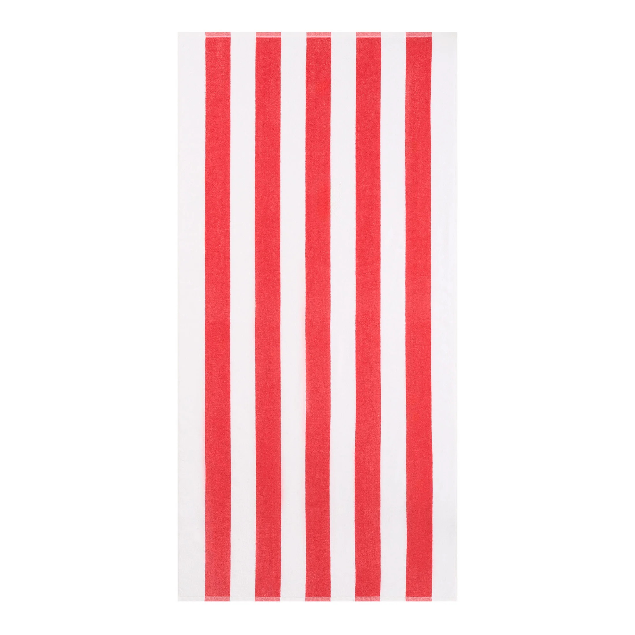 Mainstays Cabana Red Beach Towel, 58" x 28", Red | Walmart (US)