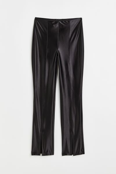 Flared slit-hem leggings | H&M (DE, AT, CH, NL, FI)