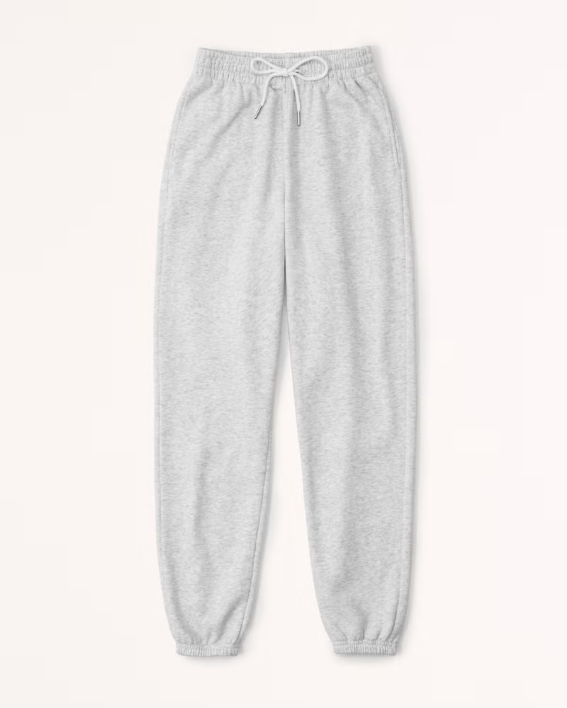Abercrombie & Fitch Women's Classic Sunday Sweatpant in Light Grey - Size M | Abercrombie & Fitch (US)