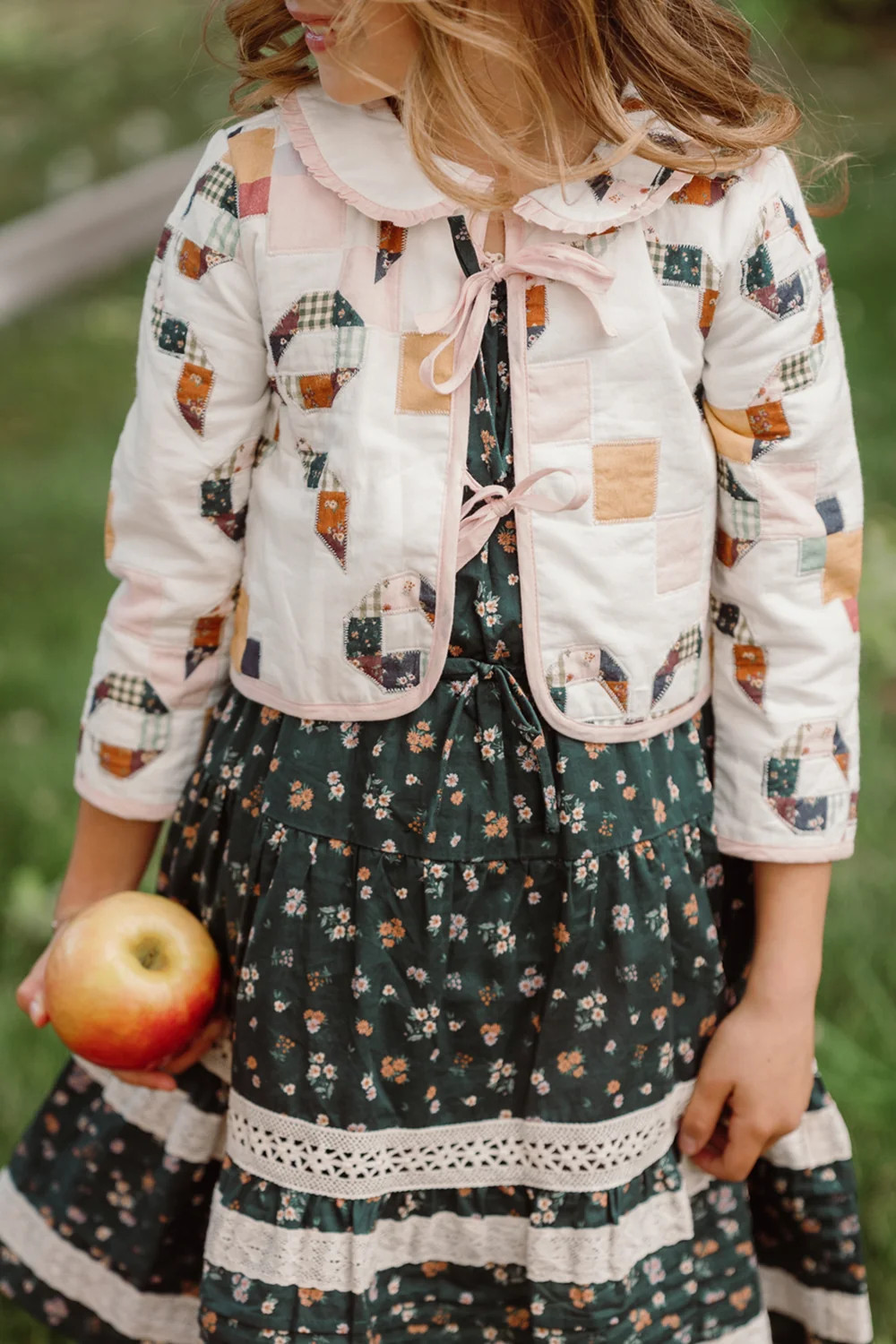 Mini Harper Jacket in Quilted Bow | Ivy City Co