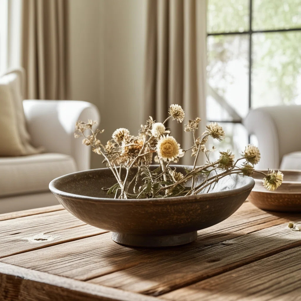 Versatile Handcrafted Decorative Bowl - Modern Accent Bowl For Home Decor Perfect For Table Arran... | Wayfair North America