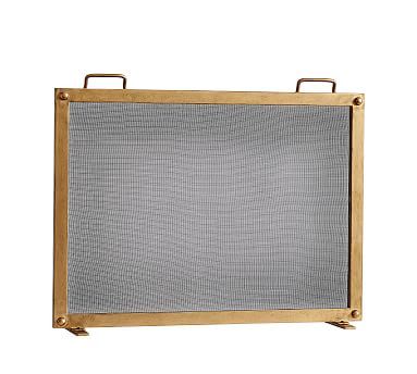 Industrial Fireplace Screens | Pottery Barn (US)