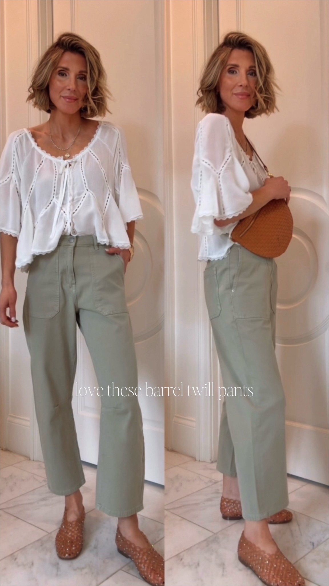 Casual spring outfit. These perfect pants fit true to size. I’m 5’7 and wesring a size 25.

#LTKootd