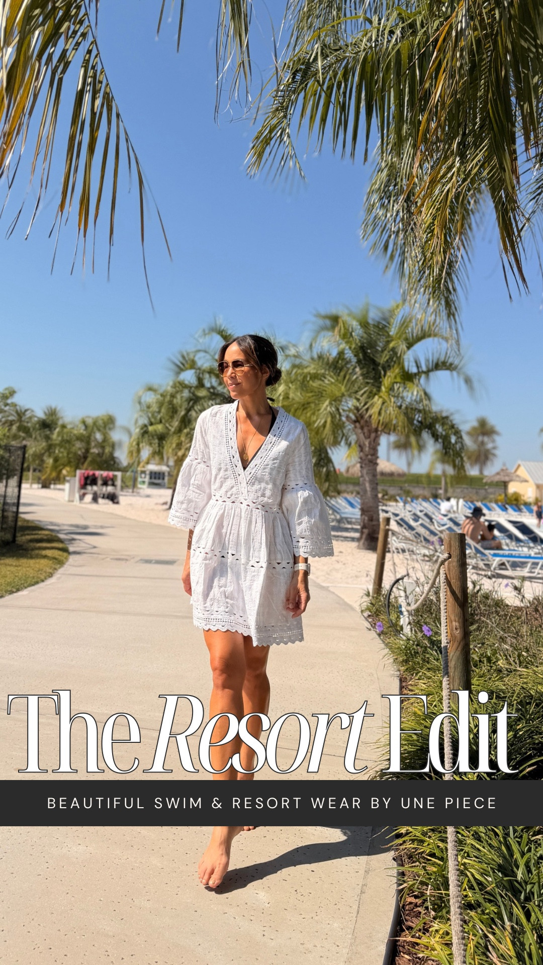 Embroidered Mini Kaftan Dress in white 🤍 the easiest beach-to-bar piece—light, breathable cotton with that relaxed flowy fit that moves with you

The embroidered fabric and ric rac trim give it that polished finish, with a V neckline, flounced sleeves, and tiered skirt that feels effortless but still put together 🤍

Throw it over swim or wear it out to dinner—it holds its own either way ✨

#LTKTravel #LTKgrwm #LTKSwim
