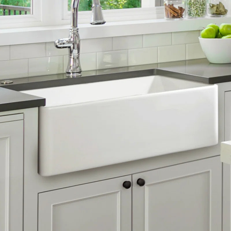 FC3018HL 29.5" L x 18.75" W Farmhouse Kitchen Sink | Wayfair North America