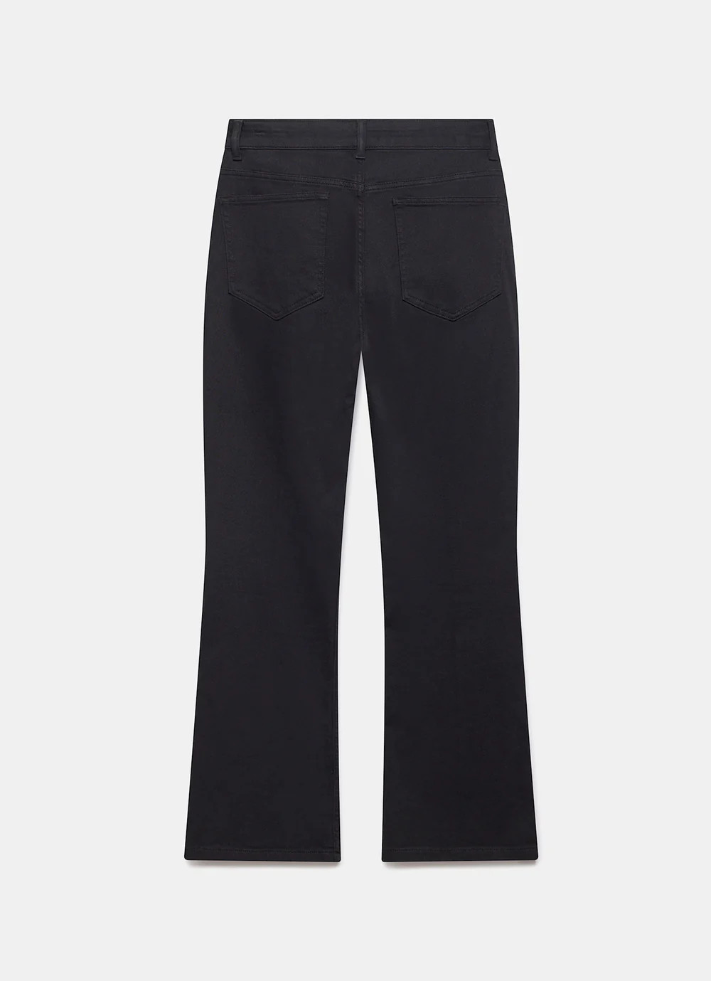 Black Fitted Flare Jeans | Mint Velvet