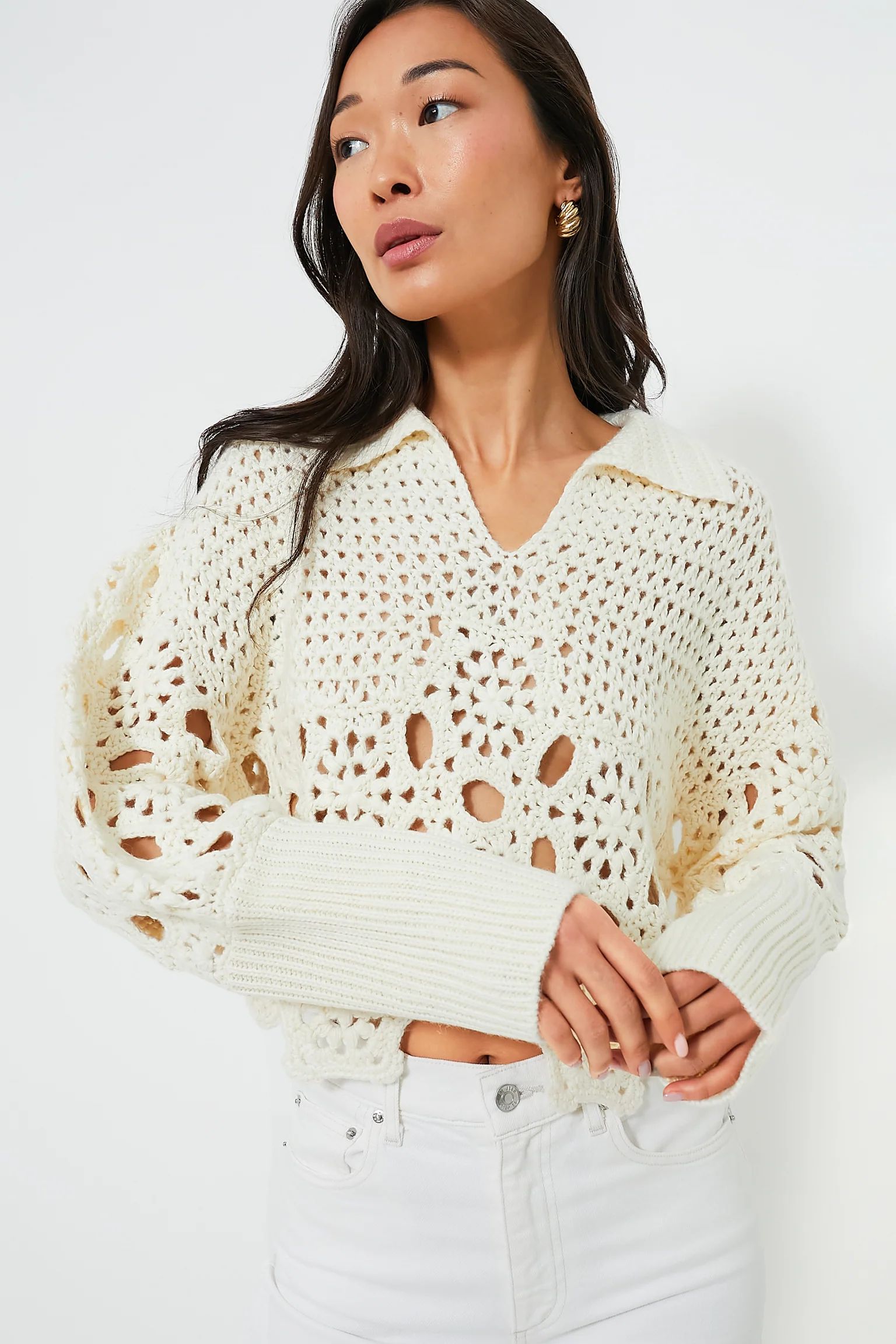 Cream Mady Top | Tuckernuck (US)