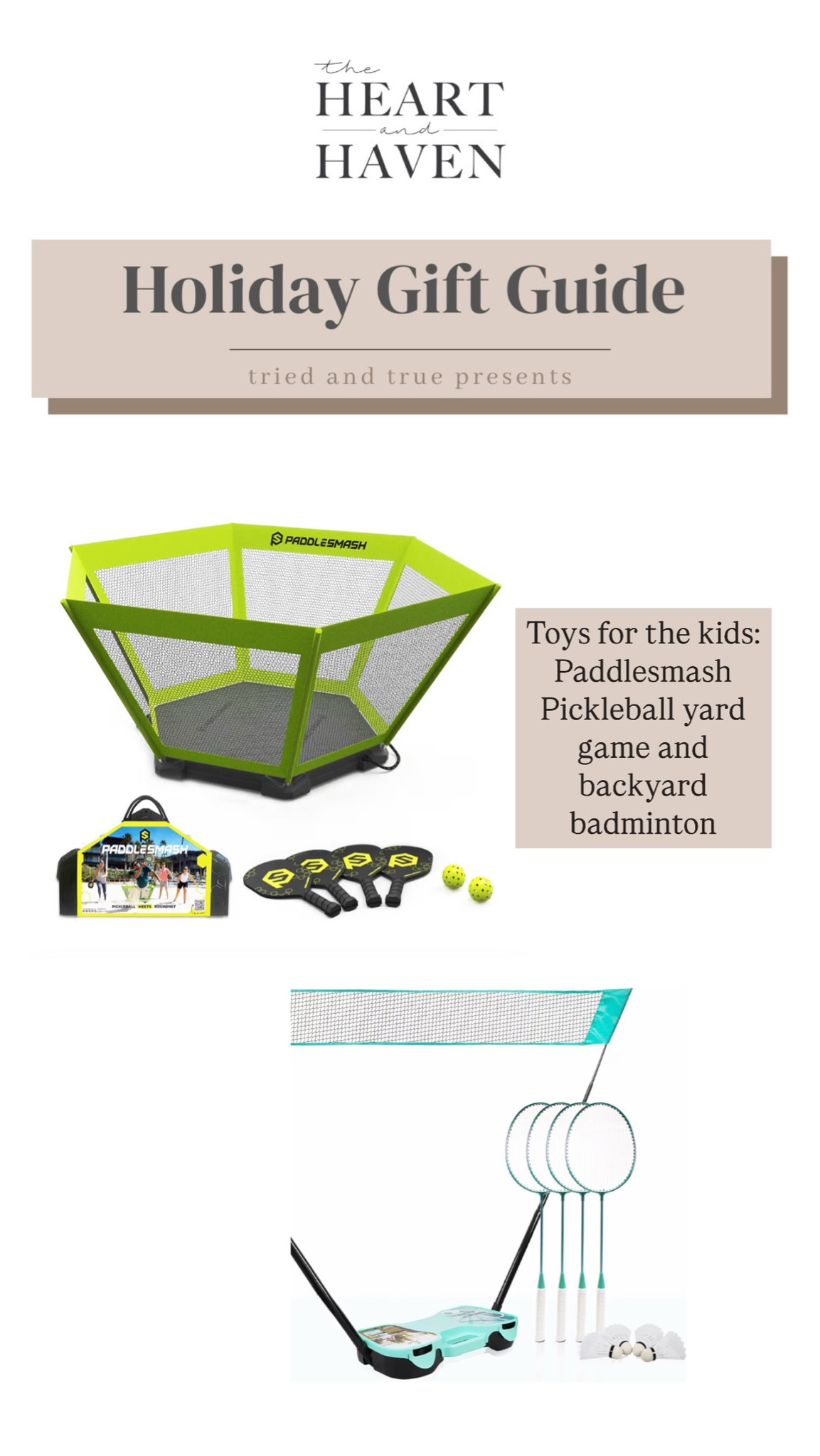 These are great for tweens to teenagers! And a nice way to keep them active at home!