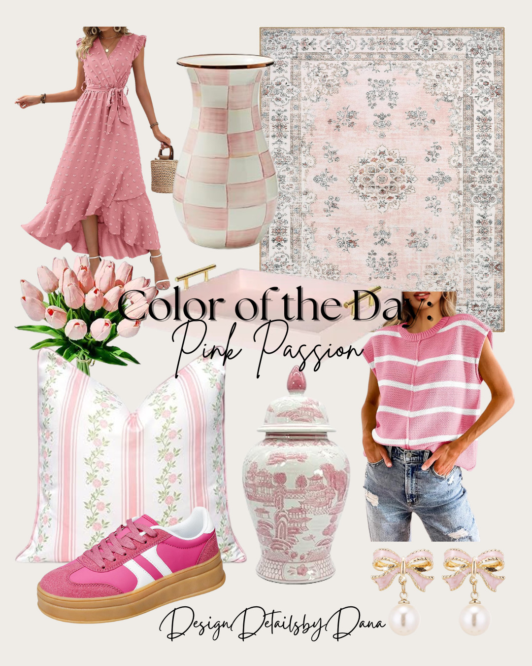 Color of the Day: Pink Passion 💕

Bold, joyful, and full of personality—Pink is having a moment and I’m here for it! 

Whether it’s a pop of blush in your home or a head-turning outfit, this playful hue brings instant energy and charm.

Today I’m rounding up pink-inspired home and fashion finds that I’m loving right now—think soft velvet throw pillows, rose-toned candles, pink glassware, ruffled dresses, statement bags, and accessories that add just the right amount of drama.

If you’re ready to add a little pink passion to your life, this collection is a must-see! Tap to shop my favorites and bring the power of pink to your space and wardrobe.

pink home decor, pink fashion finds, girly aesthetic, pink throw pillows, pink dresses, pink accessories, bold color trends, colorful home finds, spring fashion trends, pink outfit ideas, feminine style, glam decor, soft pink accents, hot pink style, color pop home styling

#ColorOfTheDay #PinkPassion #LTKSpringStyle #PinkDecor #BoldAndFeminine #LTKHome #LTKFashion #PinkOutfitInspo #DecorGoals #SpringColorTrends #StatementStyle #LTKFinds 

 #LTKSummerEdit #LTKHome #LTKStyleTip