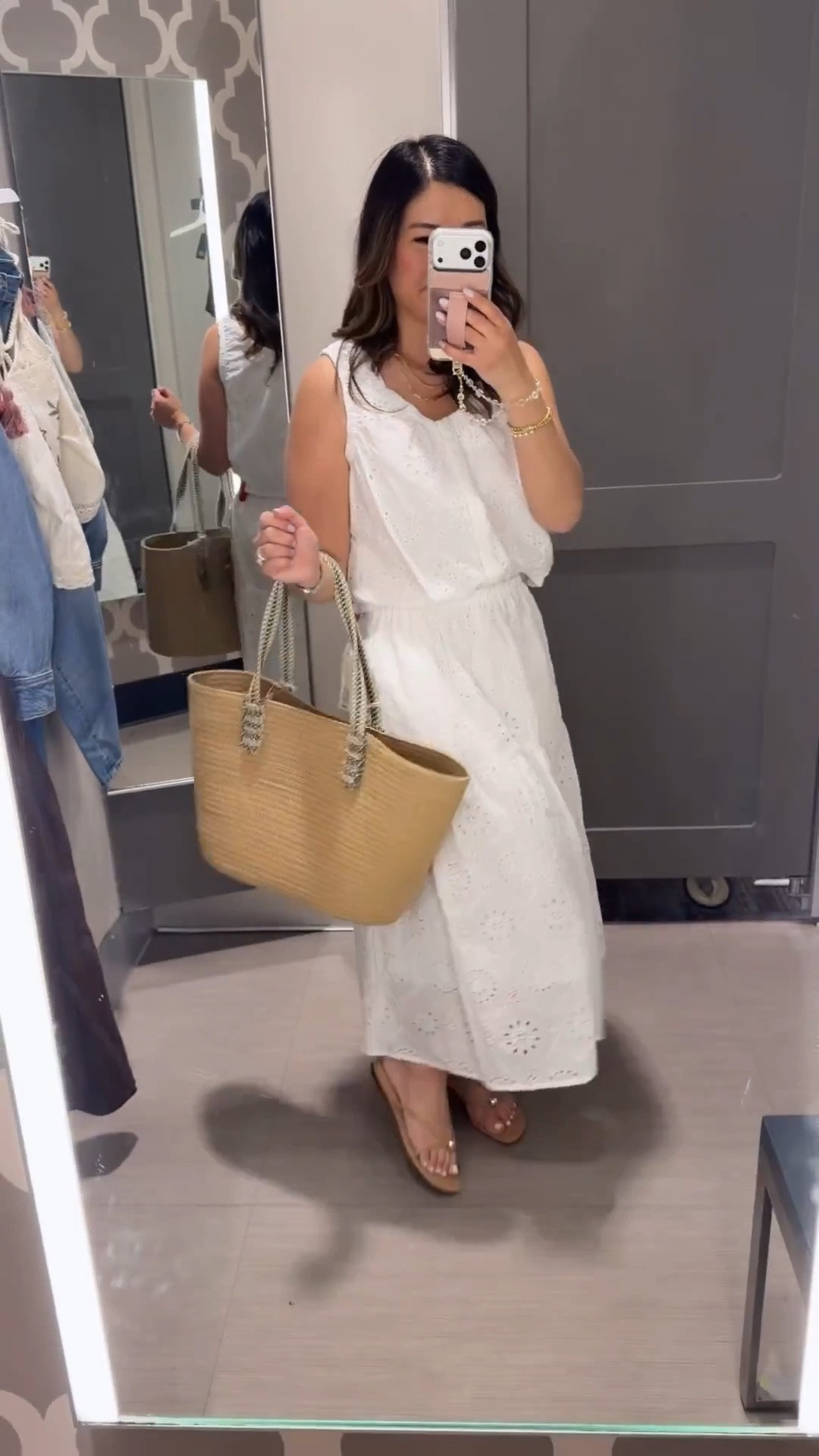 Matching set, Target fashion, summer fashion, eyelet, maxi skirt, tcs, affordable fashion, vacation outfit

#LTKootd #LTKSeasonal #LTKPetite