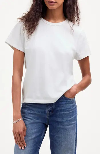 Madewell Perfect Crewneck T-Shirt | Nordstrom | Nordstrom