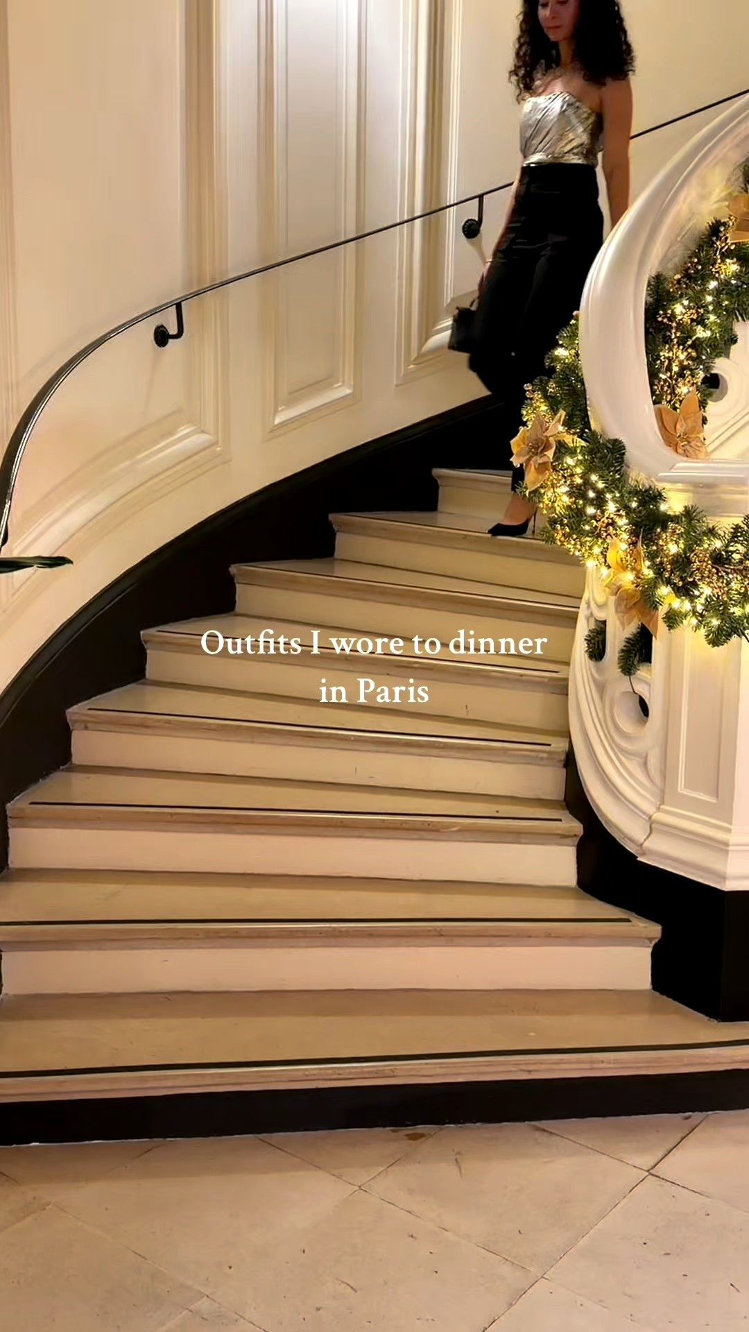 Dinner in Paris calls for a little drama: silk, velvet and metallics. Which look is your favorite? BTS > stories (where all the action is 😉 on Instagram ) @_parisaa_official 

#LTKdayinmylife #LTKHoliday #LTKgrwm