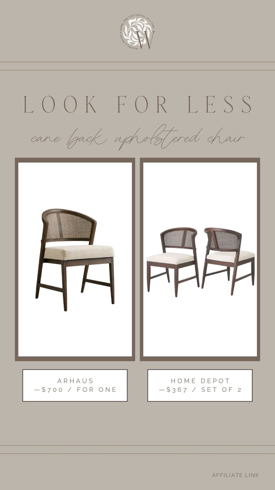 Dining chairs are one area where you can almost always find a look for less! If you’re on a budget, in a busy stage of life, or wanting something that is more family-friendly—go for the dupe option! Love this textured set for way less!

#LTKHome #LTKSaleAlert