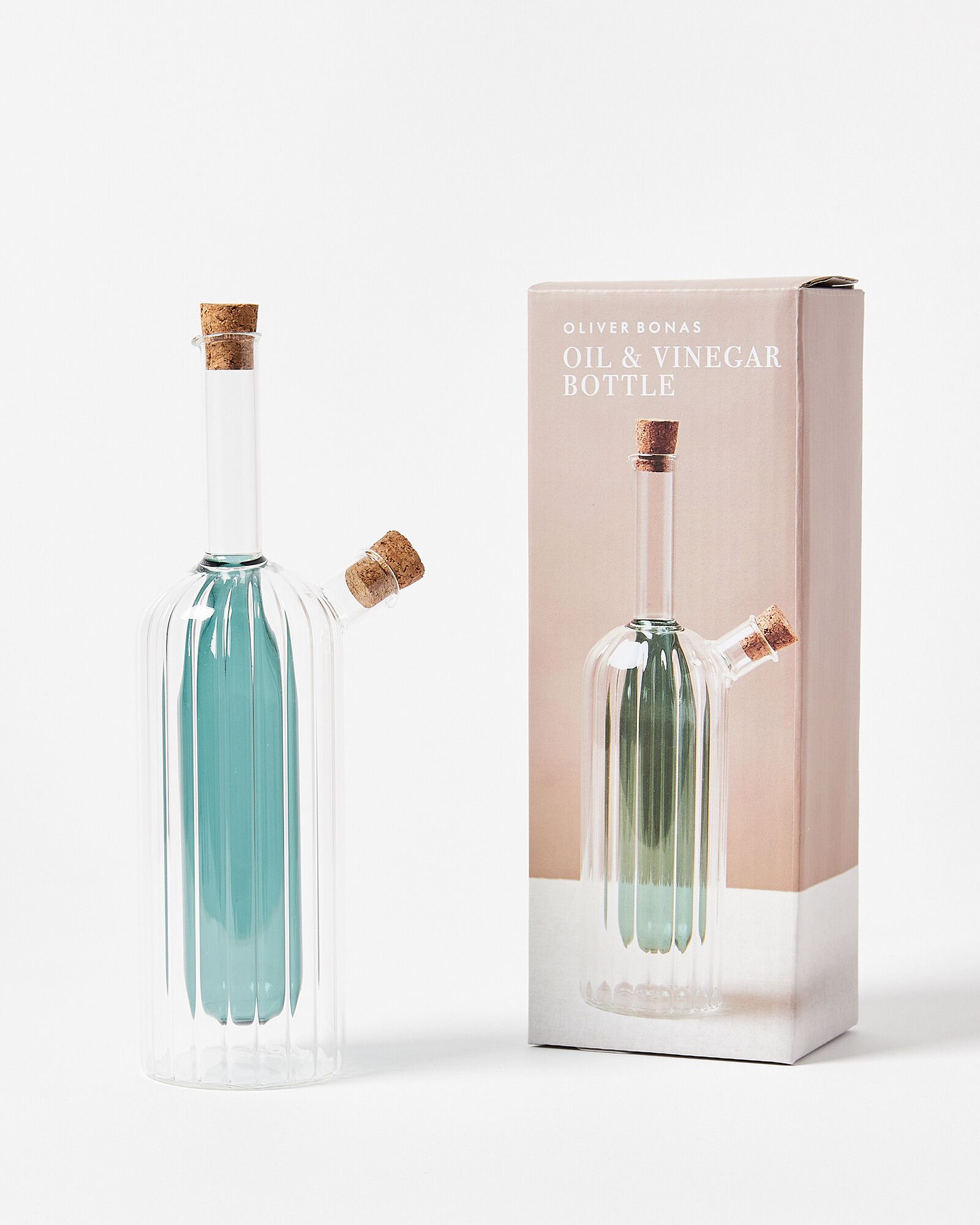 Beaton Glass Oil & Vinegar Bottles | Oliver Bonas | Oliver Bonas (Global)