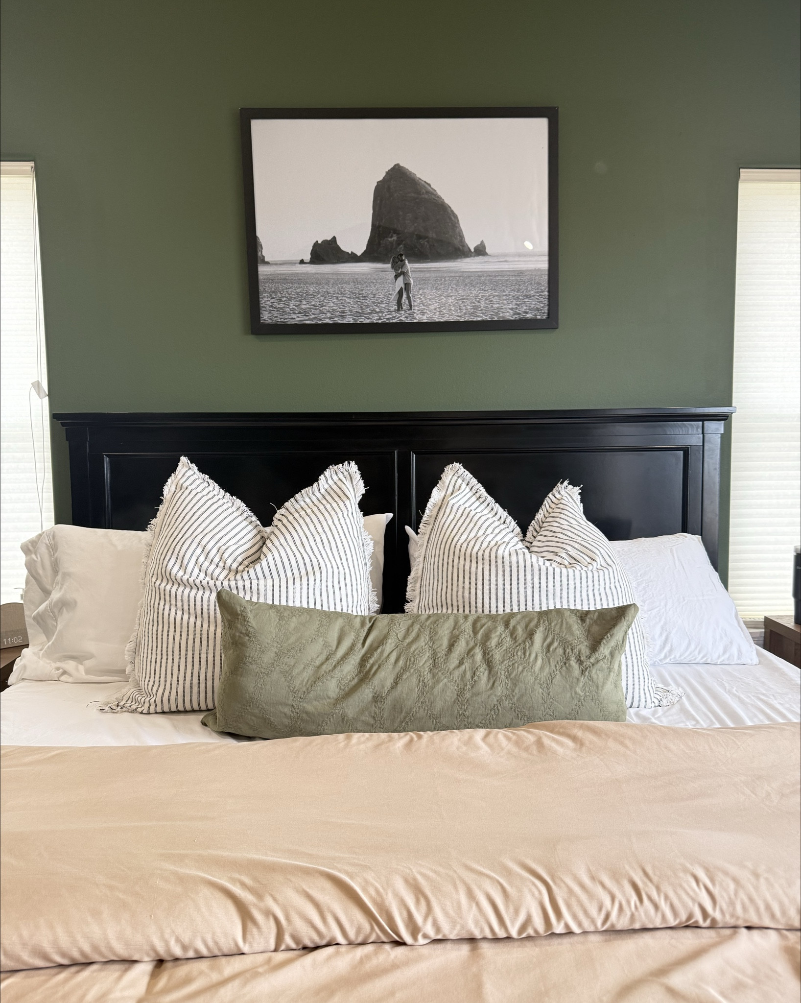 Obsessed with my bedding 🛏️💚

#LTKHome