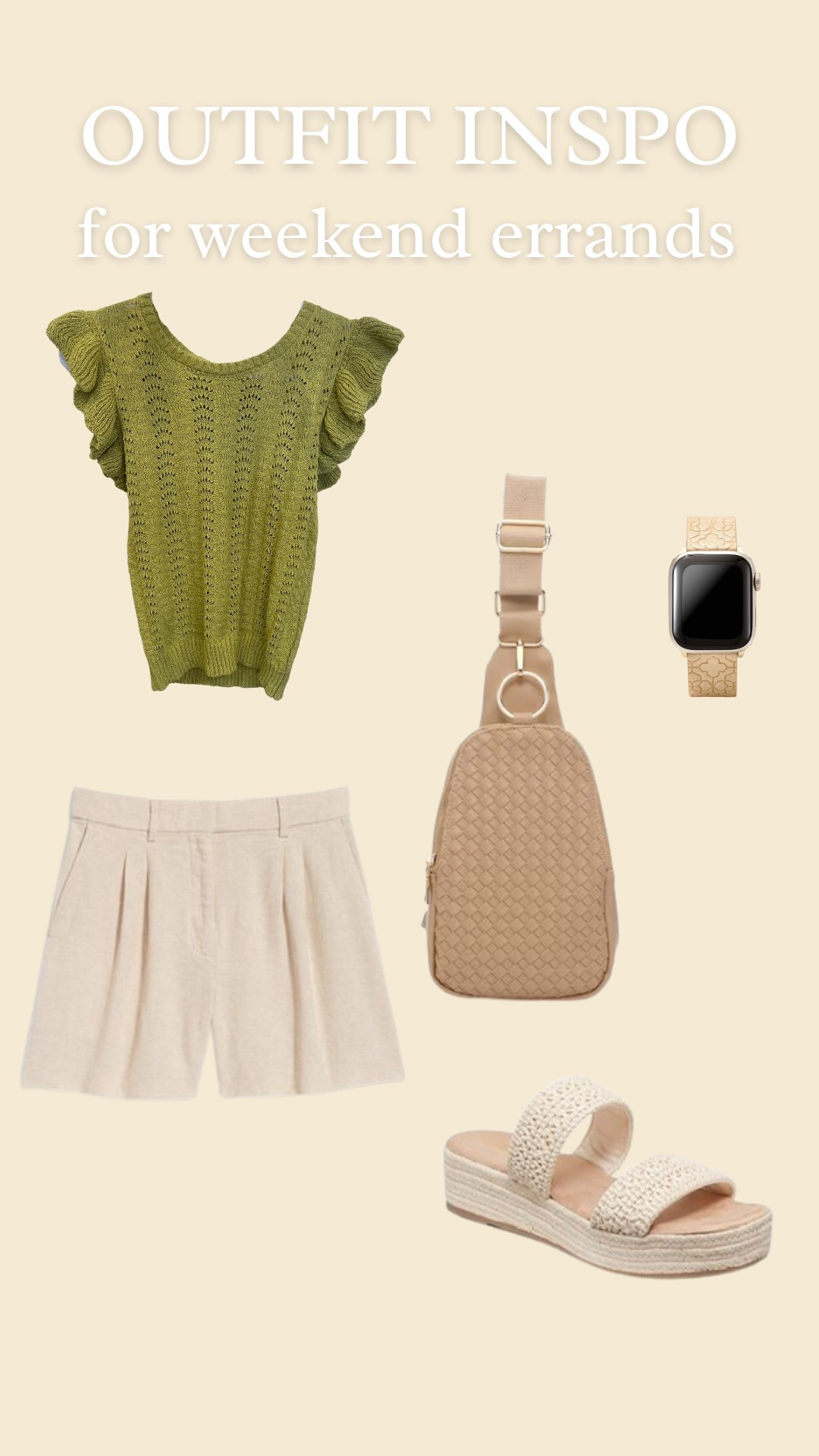 On the go with a belt bag and keeping track of time with a gorgeous Apple Watch band from Kendra Scott 

Top is from shopcassandraco.com
With A Twist Crochet Knit Top

#LTKFindsUnder100 #LTKActive #LTKSeasonal