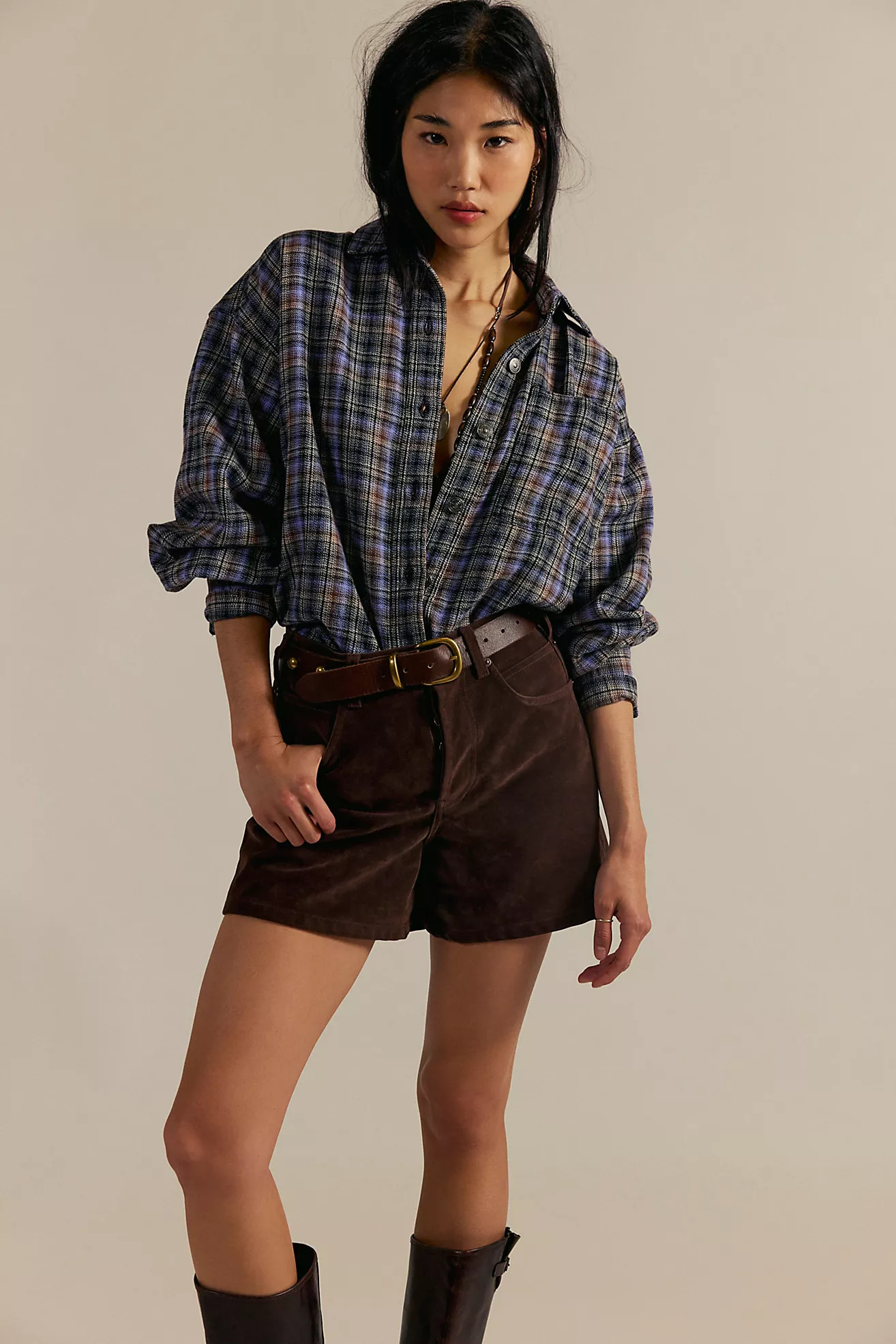 We The Free Ashley Plaid Shirt | Free People (Global - UK&FR Excluded)