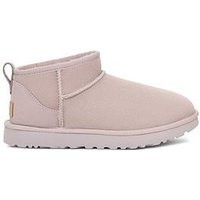 UGG Womens Classic Ultra Mini Boot - Pale Smoke, Light Grey, Size 8, Women | Very (UK)