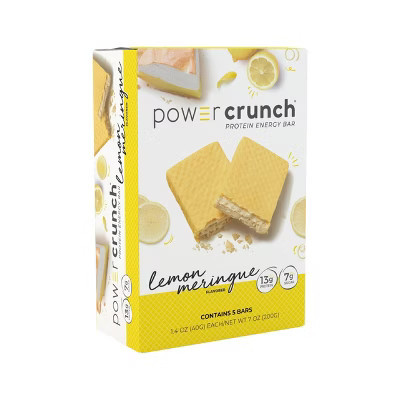 Power Crunch Energy Lemon Meringue Protein Bar - 5ct | Target