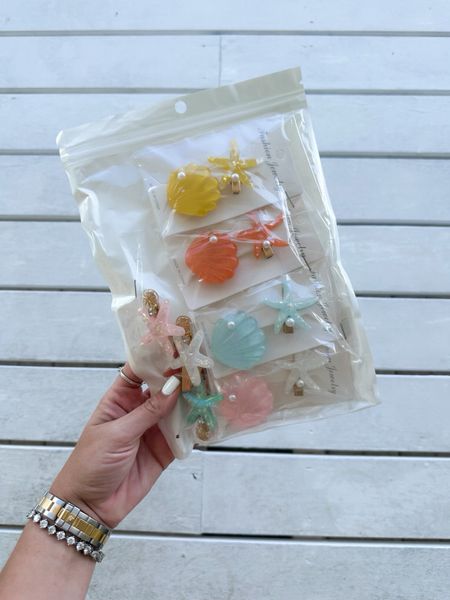 Summer amazon hair clips shell clips for the beach 

#LTKtravel #LTKstyletip #LTKsalealert