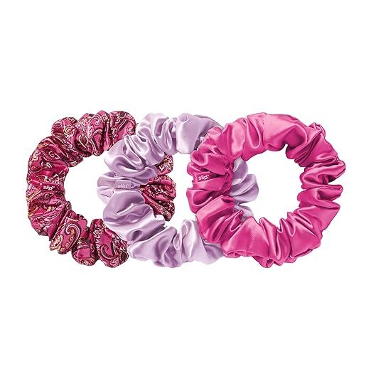 Slip Silk X Alice + Olivia Pure Silk Large Scrunchies - Spring Rose - 100% Pure 22 Momme Mulberry... | Amazon (US)