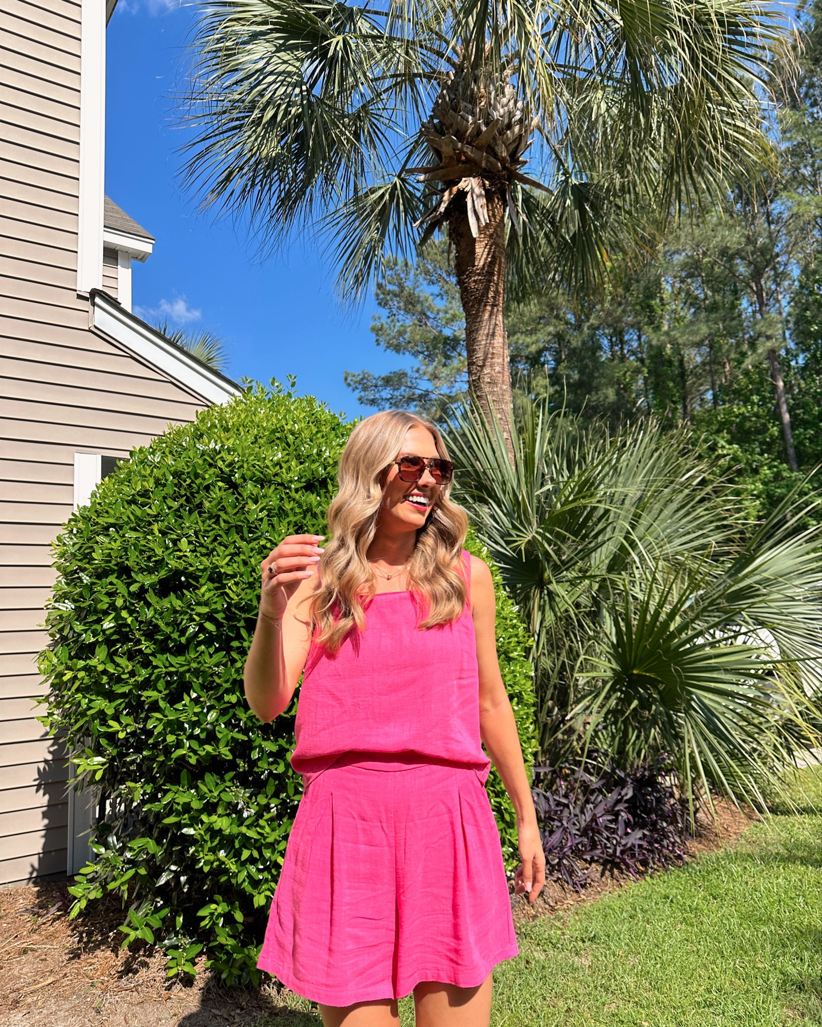 This outfit is from Amazon and comes as a set. It's really affordable, and I love that you can dress it up or down! I'm wearing a medium.

Spring outfit
Summer outfit
Amazon fashion
Date night outfit
Work outfit

#LTKSeasonal #LTKWorkwear #LTKTravel