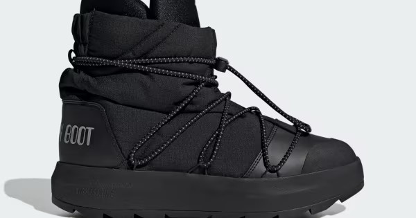adidas x MOON BOOT ACE MID
 - Black | adidas UK | adidas (UK)