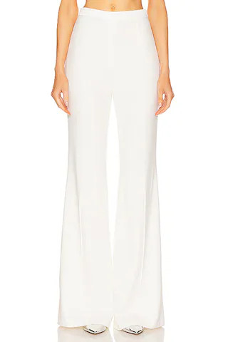 Nadine Merabi Charlotte Trouser in White from Revolve.com | Revolve Clothing (Global)