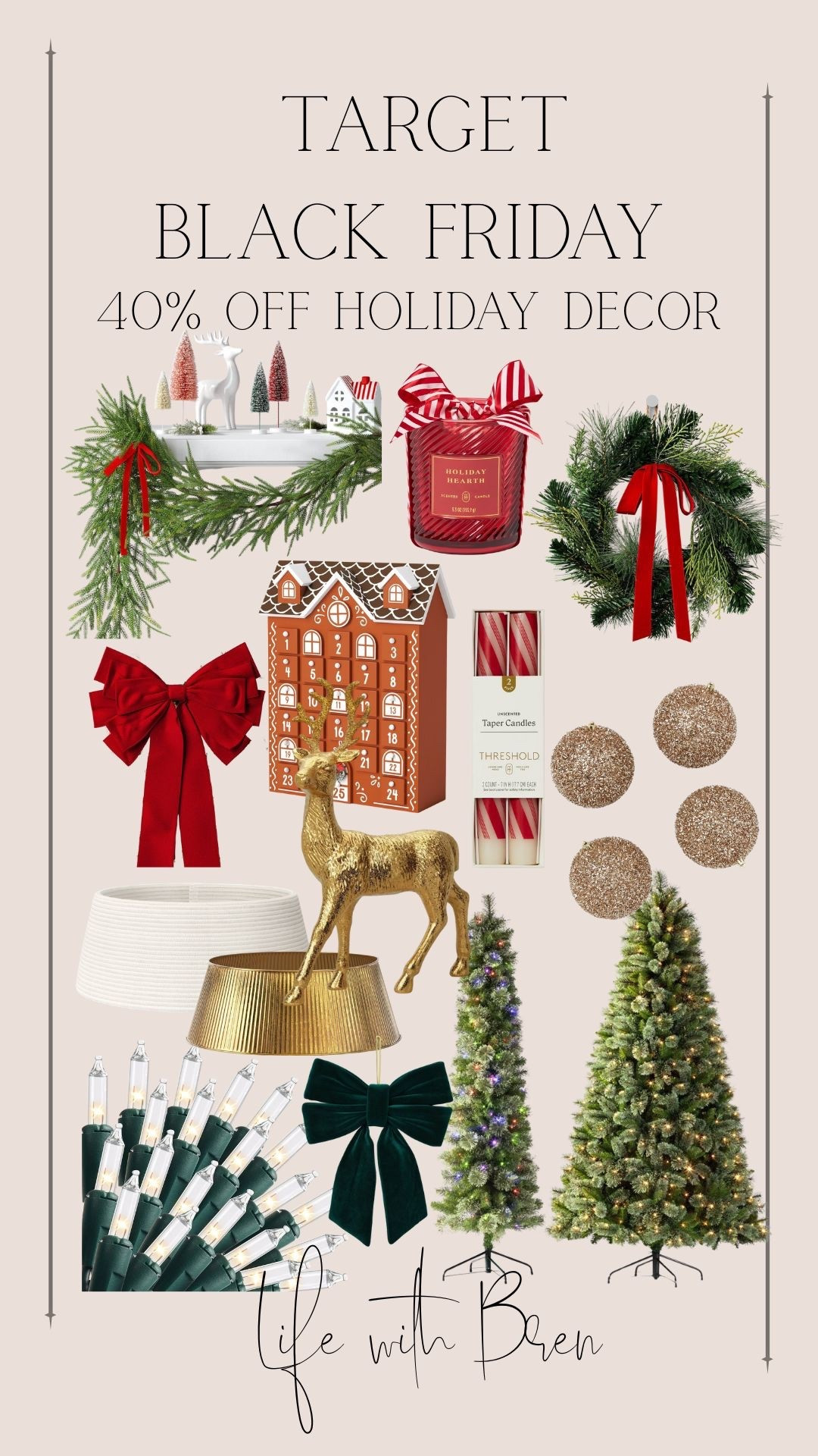 40% off target holiday decor

#LTKCyberWeek #LTKGiftGuide #LTKHoliday