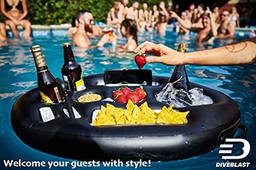 DIVEBLAST: Premium Floating Drink Holder for Pools & Hot Tub – Beach & Outdoor Cup Holder – F... | Amazon (US)