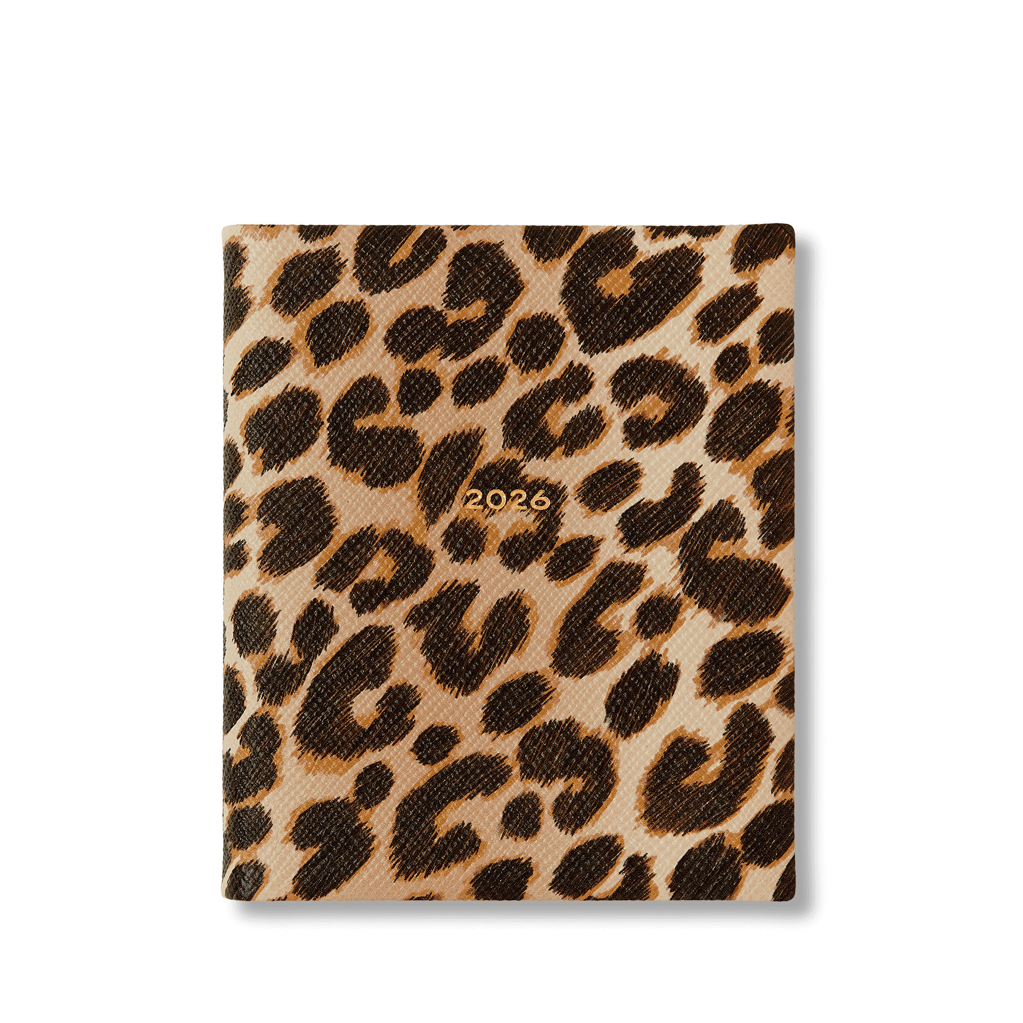 2026 Premier Daily Fashion Journal in Panama in leopard | Smythson | Smythson