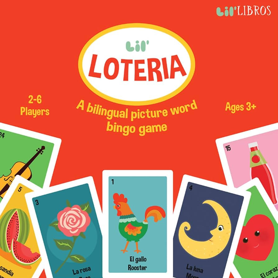 Lil' Loteria: A Bilingual Bingo Game: A Lil' Libros Bilingual Bingo Game | Amazon (US)