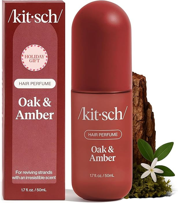 Kitsch Hair Perfume for Women - Oak & Amber | Clean, Deodorizing & Patented Odor-Eliminating Tech... | Amazon (US)