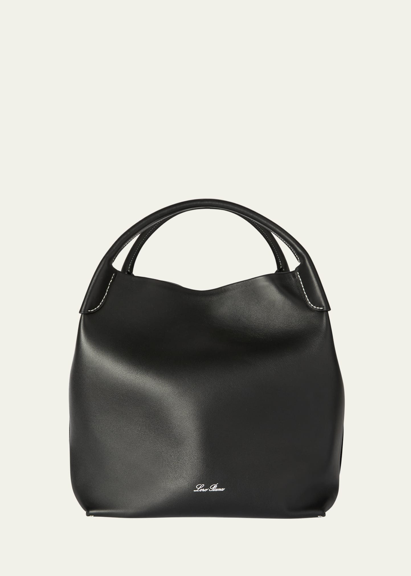Loro Piana Bale Large Leather Bag | Bergdorf Goodman